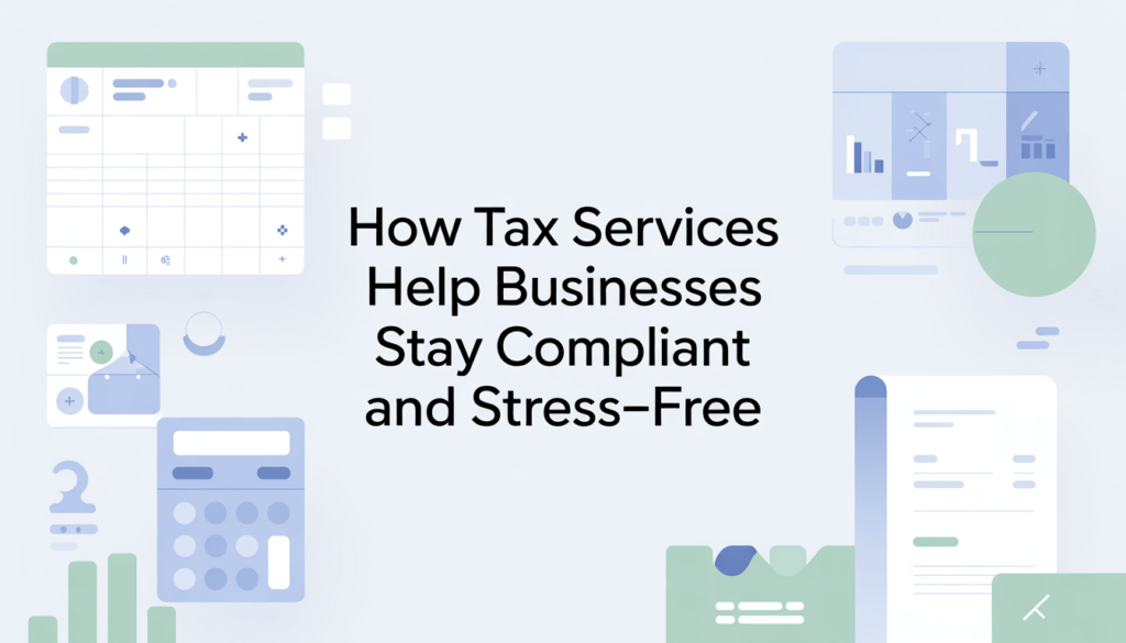 how tax services help businesses stay compliant and stress-free