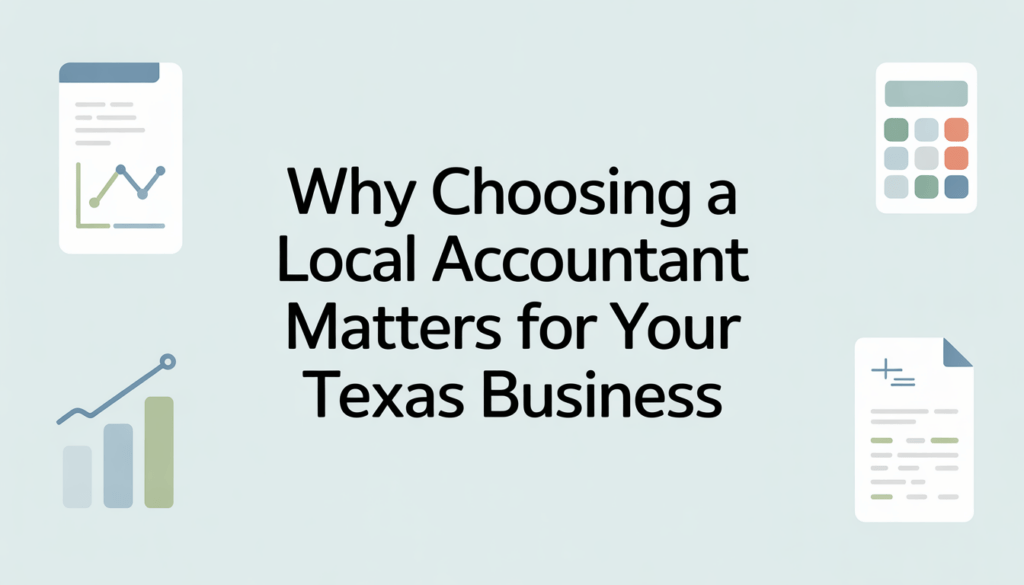 local accountant for Texas business