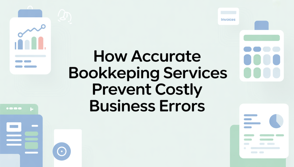 accurate bookkeeping services prevent costly business errors