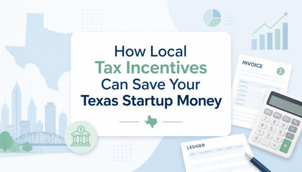 local tax incentives for Texas startups