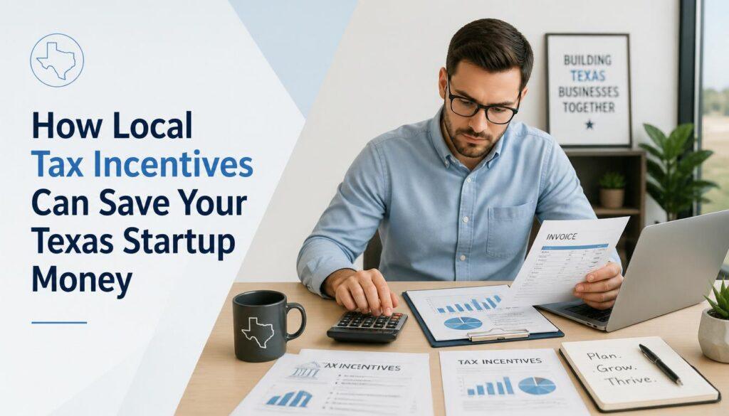 local tax incentives for Texas startups 2