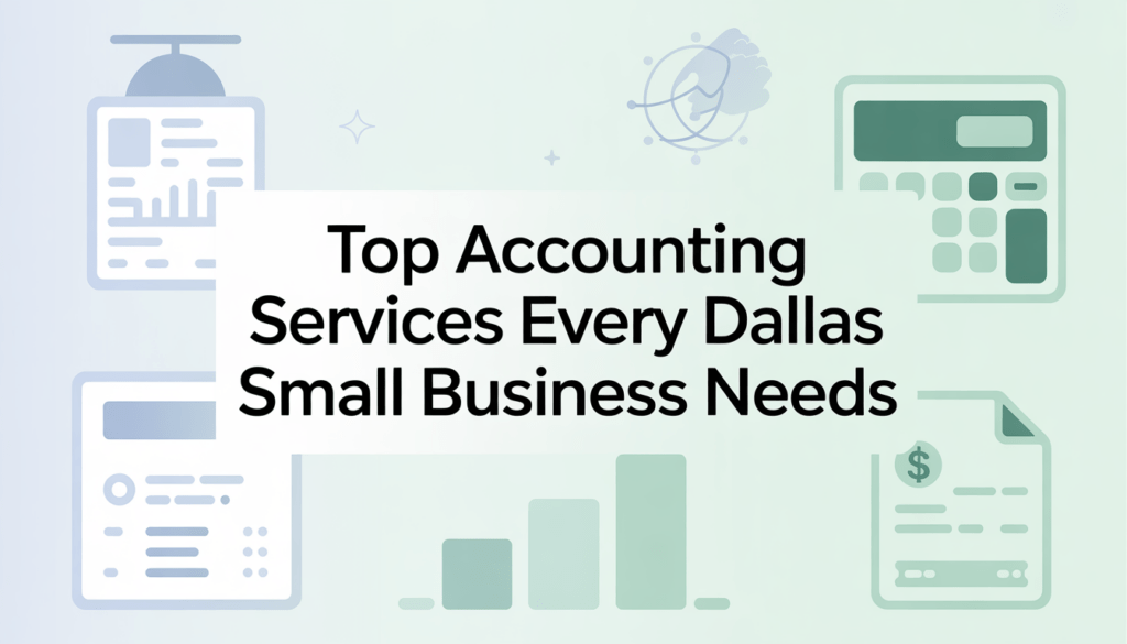 accounting services for Dallas small businesses