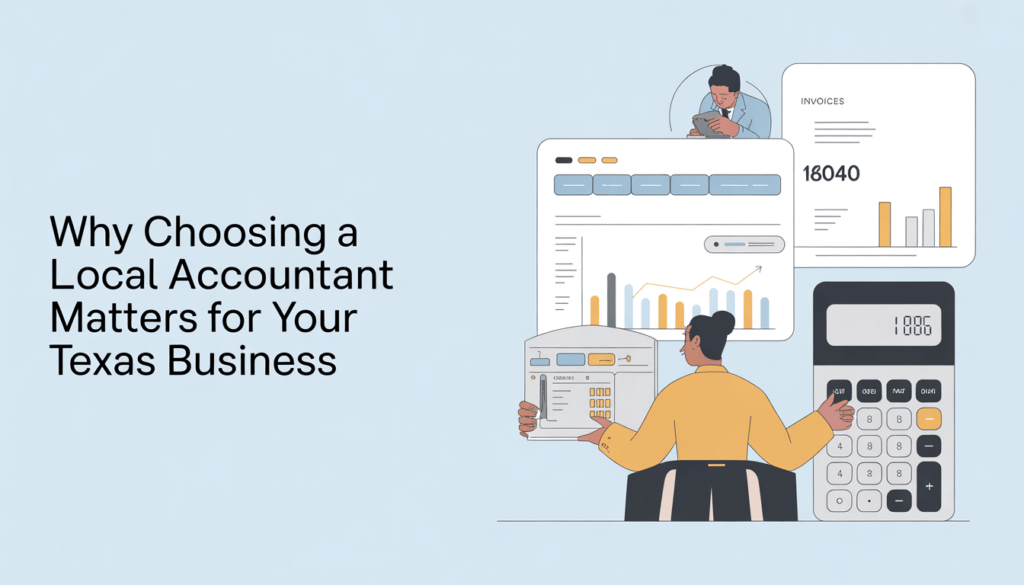 local accountant for Texas business