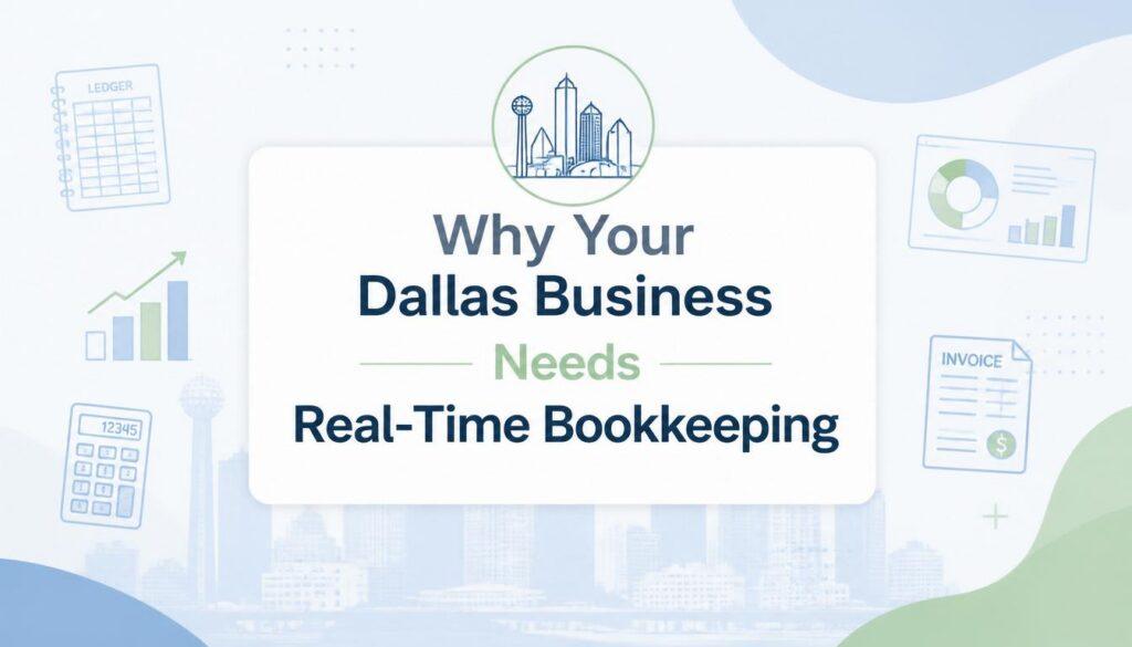 real-time bookkeeping for Dallas business