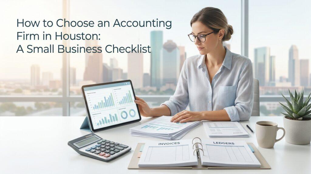 how to choose an accounting firm in Houston