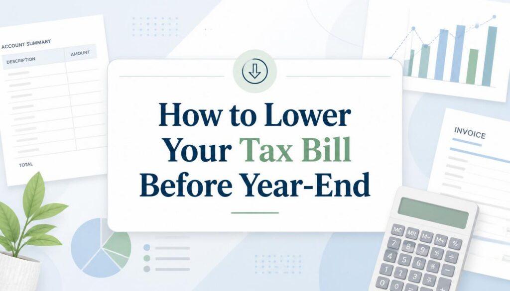 Lower Your Tax Bill