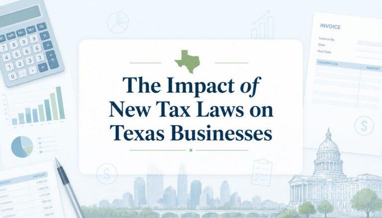 new tax laws for Texas businesses