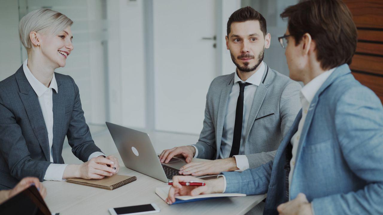 Houston outsourced accounting services team meeting clients
