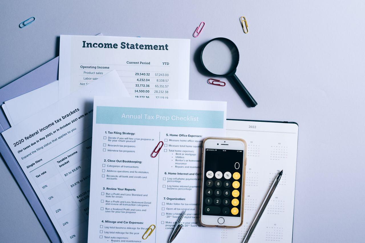 Monthly financial statement preparation, accounting services Texas